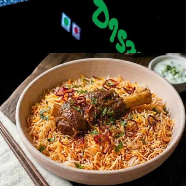 dishes-family-restaurant - Half Mutton Biriyani