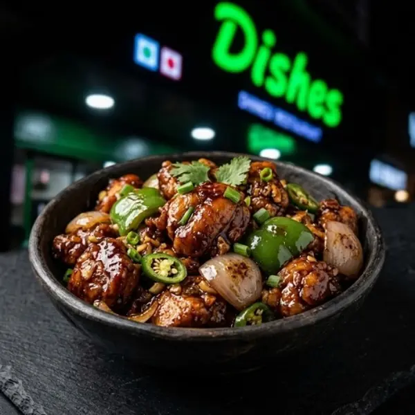 dishes-family-restaurant - Chicken Chilli