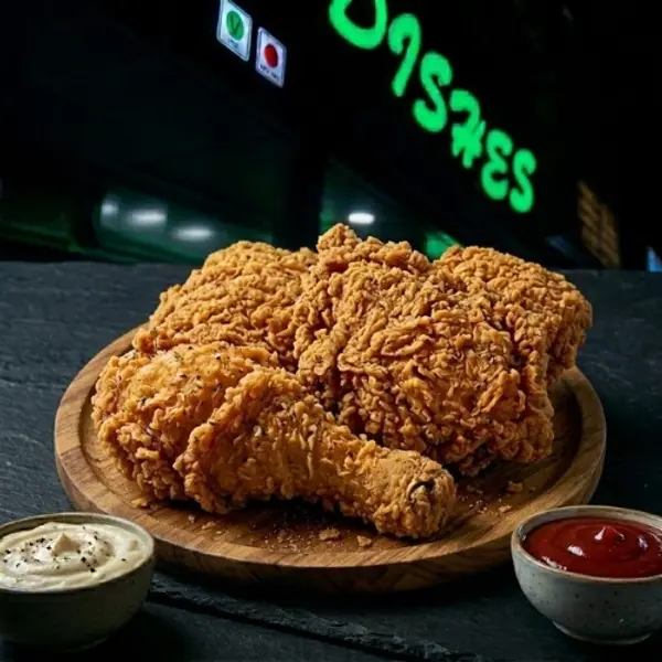 dishes-family-restaurant - Broasted Chicken Quarter