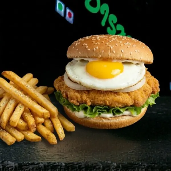 dishes-family-restaurant - Dishes Special Burger