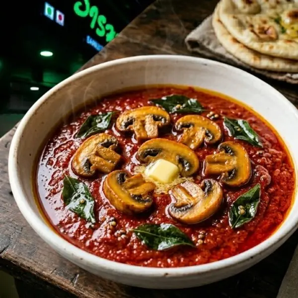 dishes-family-restaurant - Mushroom Ghee Roast