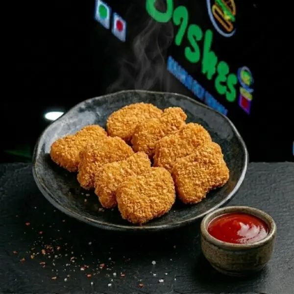 dishes-family-restaurant - Chicken Nuggets (8 pcs)