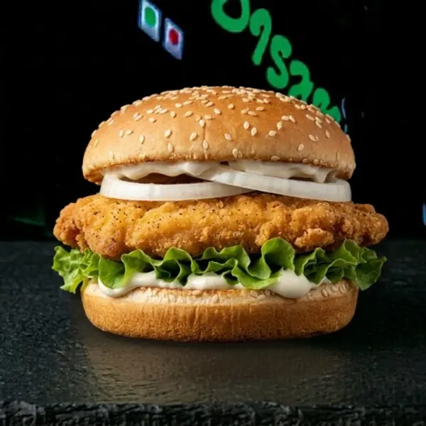 dishes-family-restaurant - Classic Chicken Burger