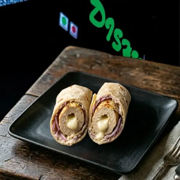 dishes-family-restaurant - Afghani Malai Cheese Wrap