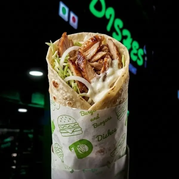 dishes-family-restaurant - Salad Chicken Shawarma