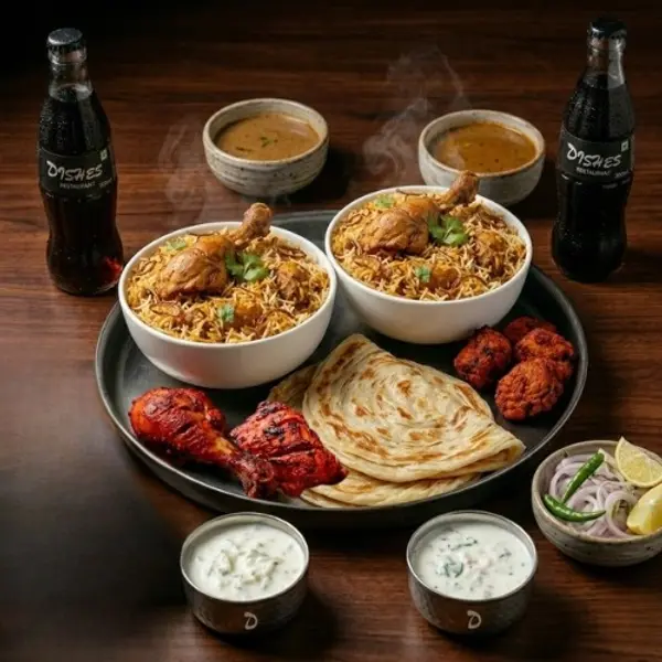 dishes-family-restaurant - Biriyani Meal