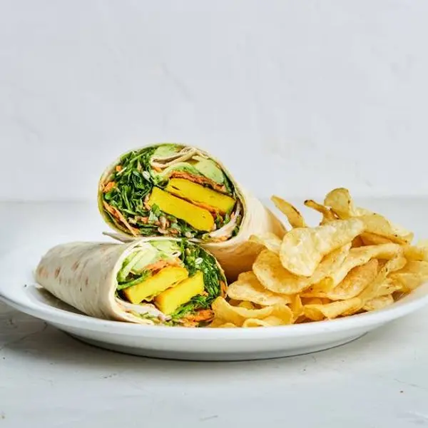 dolores-park-cafe - Vegan Wrap