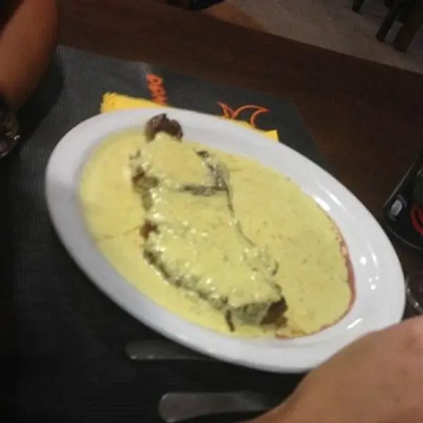 dom-papao - Solomillo de Porco Preto com Molho de Mostarda