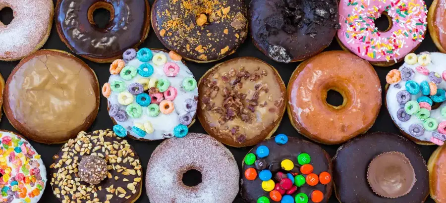 Menu image of Bear claws and choco chip. donut factory's menu - los angeles | restaurants in los angeles