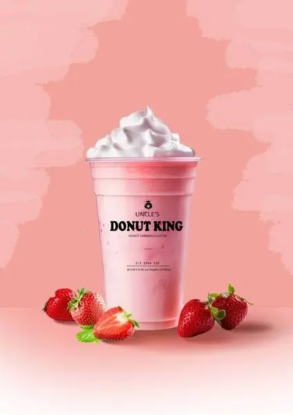 donut-king - Strawberry Smoothie