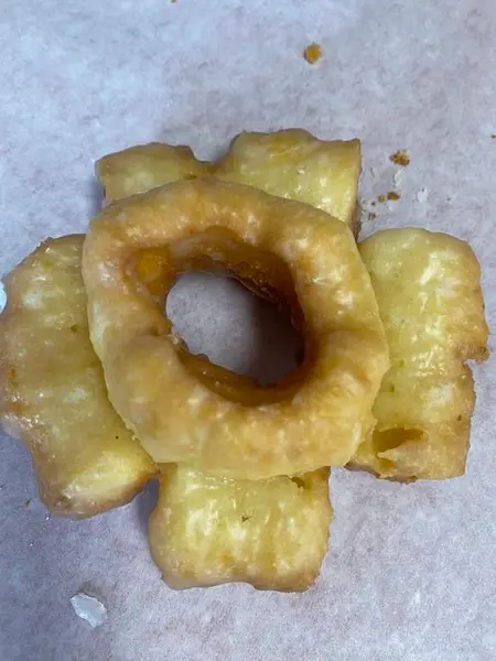 donut-king - Glazed Old Fashion Donut