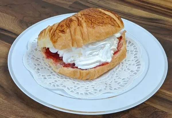 donut-time - Jelly Whipped Cream Croissant