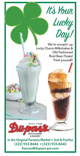 du-pars-restaurant - Lucky Charm Milkshake