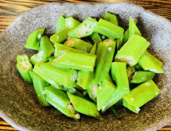 dumpling-home - Okra with Garlic Sauce