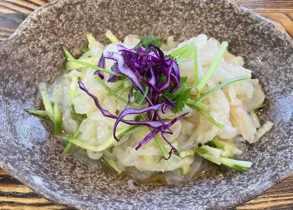 dumpling-home - Jelly Fish Salad with Green Onion Dressing