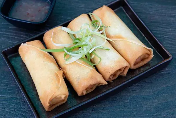 dumpling-time - Crispy Vegetable Spring Rolls