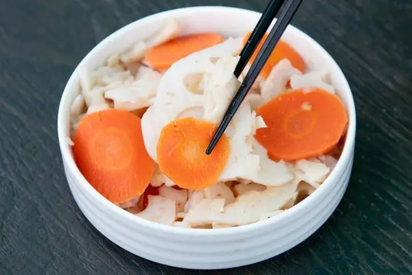 dumpling-time - Pickled Lotus, Carrot