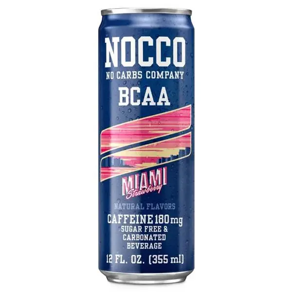 earthbar - Nocco-BCAA Sport Drink Miami Strawberry-12 fl oz