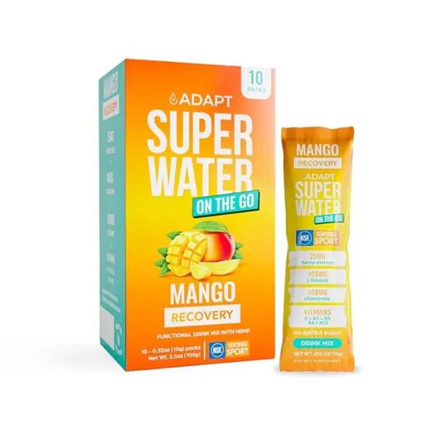 earthbar - Adapt SuperWater Drink Mix - Mango Recovery