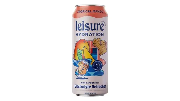 earthbar - Leisure Hydration - Electrolyte Refresher-Tropical Mango, 12oz