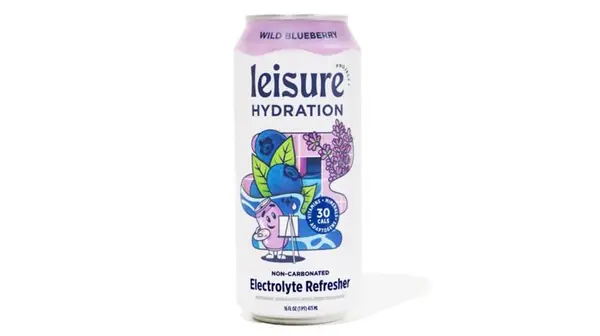 earthbar - Leisure Hydration - Electrolyte Refresher-Wild Blueberry, 12oz