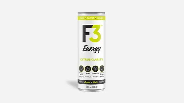 earthbar - F3 Energy - Citrus Clarity, 12oz