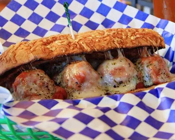 east-side-delicatessen - Meatball Pamesan Sandwich