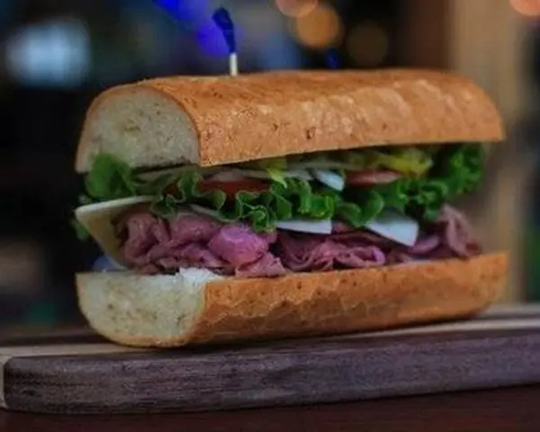 east-side-delicatessen - Roast Beef & Swiss Sandwich