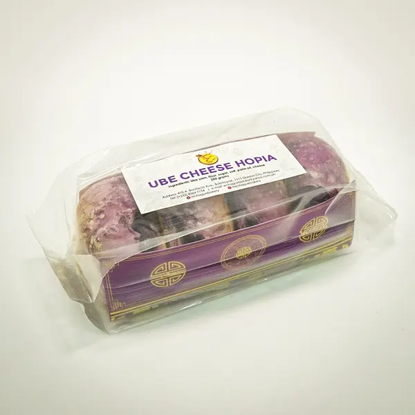 echague-bakery-incorporated - Ube Cheese Hopia (4pcs.)