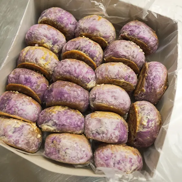 echague-bakery-incorporated - Ube Hopia w/ Tikoy (20pcs.)