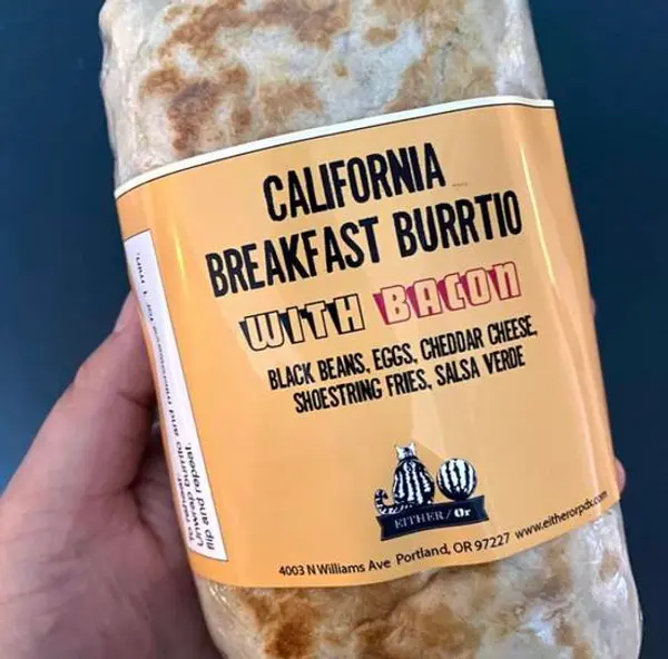 eitheror - California Breakfast Burrito