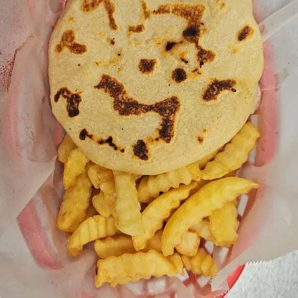 el-buen-paladar - 1 pupusa + Fries + Drink