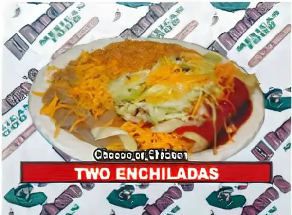 el-rancheros-mexican-food - Combo #3- Enchiladas