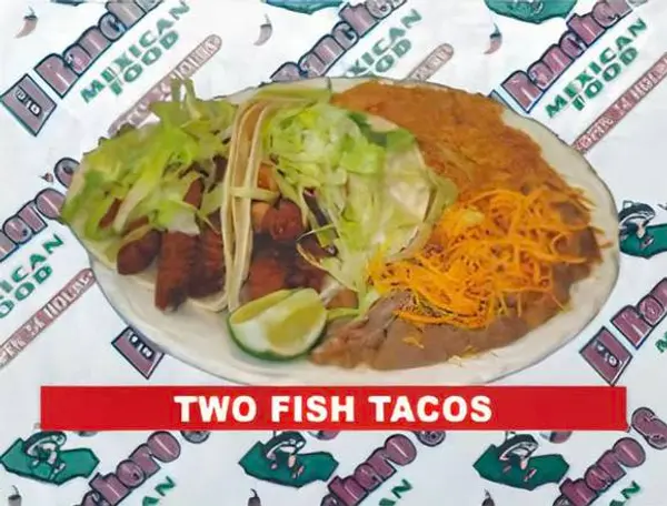 el-rancheros-mexican-food - Combo #14- Fish Tacos