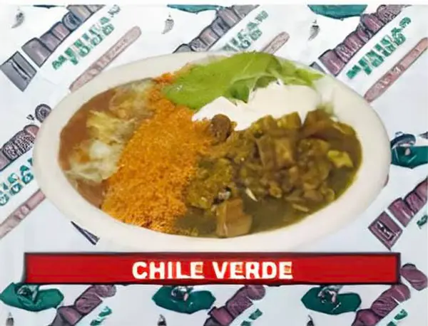 el-rancheros-mexican-food - Combo #17- Chile Verde