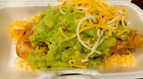 el-rancheros-mexican-food - 3 Rolled with Guacamole & Cheese