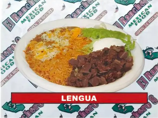 el-rancheros-mexican-food - Combo #10- Lengua