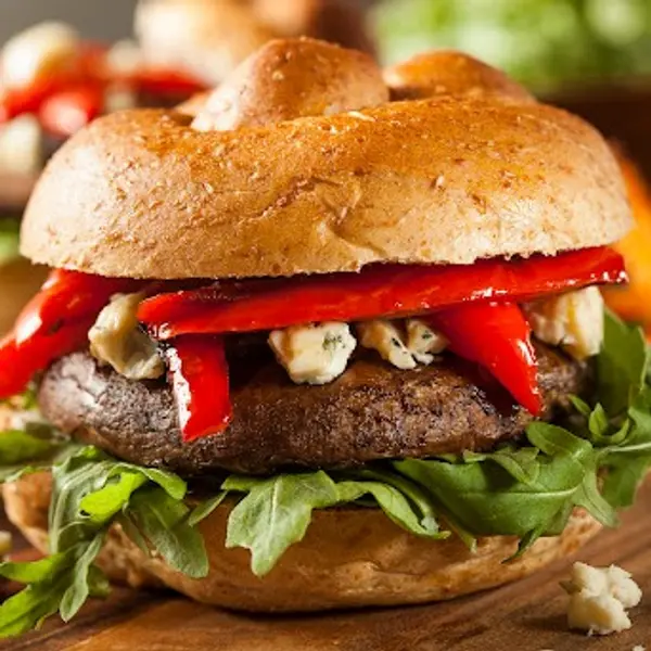 el-vikingo-errante - Hamburguesa de portobello