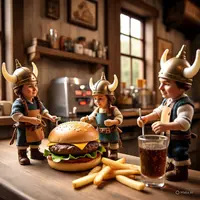 el-vikingo-errante - Menú de niños