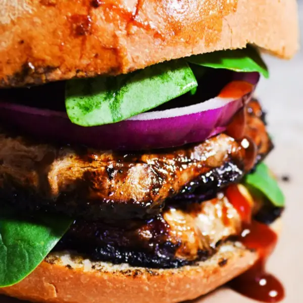 el-vikingo-errante - Hamburguesa de portobello