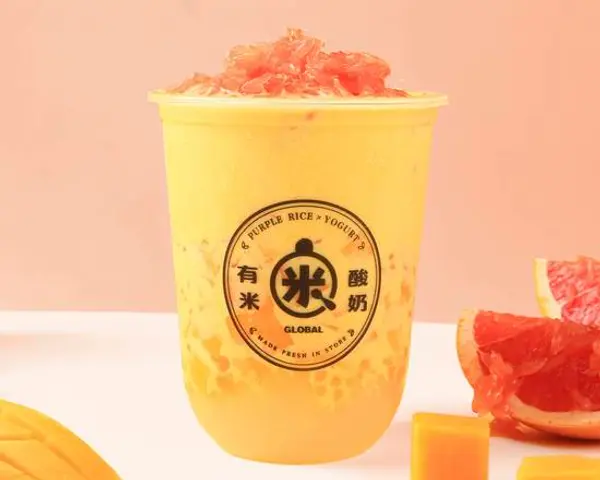 enter-the-cafe - Mango Pomelo Sago Yogurt 杨枝甘露酸奶