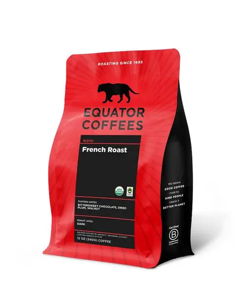 equator-coffees - French Roast Fair Trade Organic