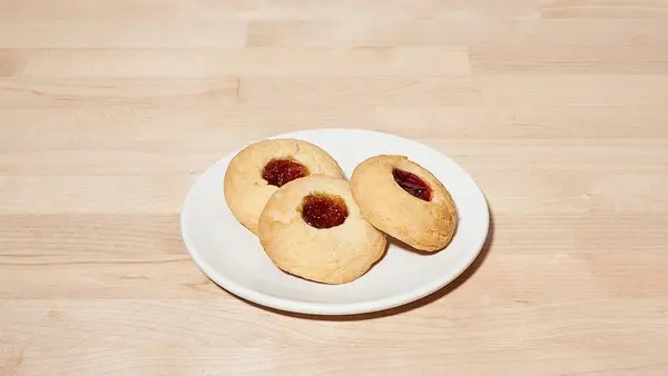 equator-coffees - Raspberry Thumbprint Cookie