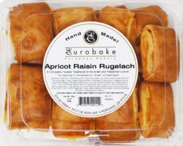 eurobake - Apricot Raisin Rugelach