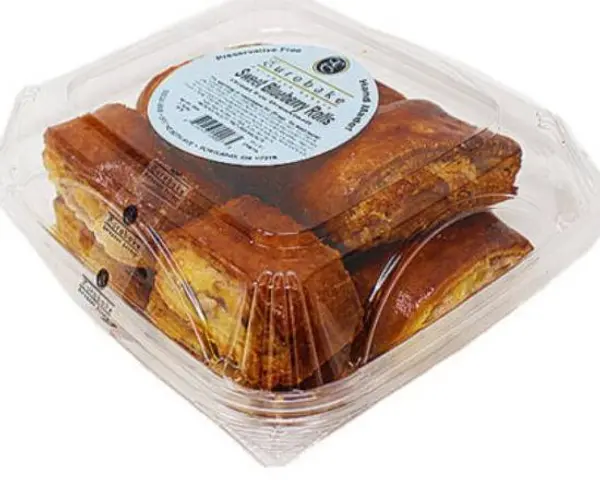 eurobake - Lg Clamshell Sweet Blueberry Rolls - 20oz/pkg