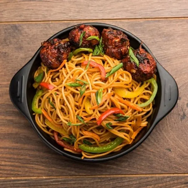 eva-fresh - Veg Manchurian Noodles