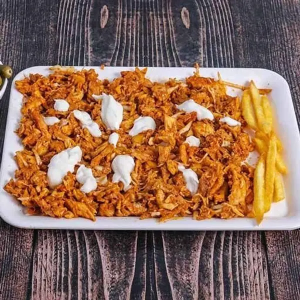 exit-caff - Chicken shawarma spicy plate