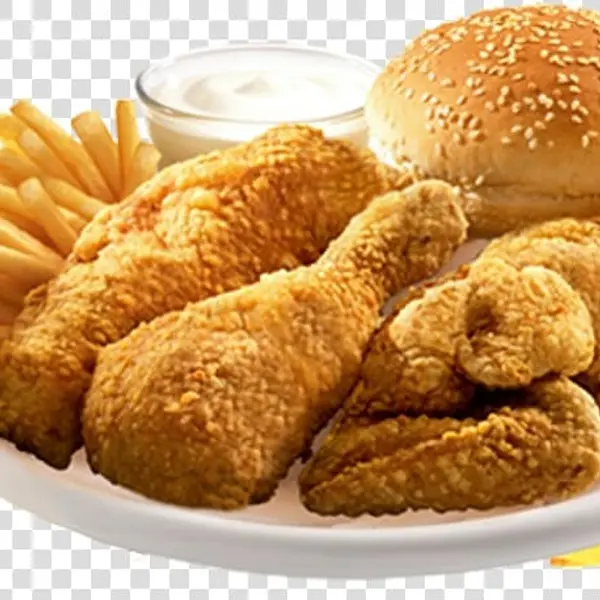 exit-caff - Chicken Broasted 8 Pc Combo