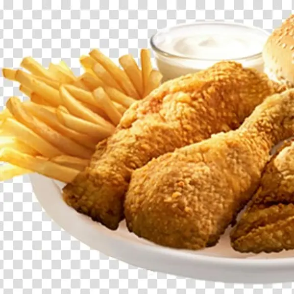 exit-caff - Chicken Broasted 4 pc combo