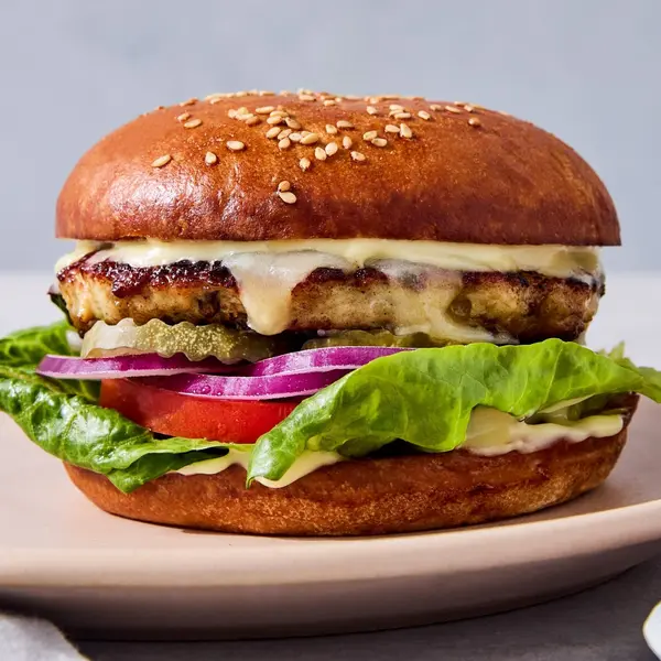 exit-caff - Chicken Patty burger